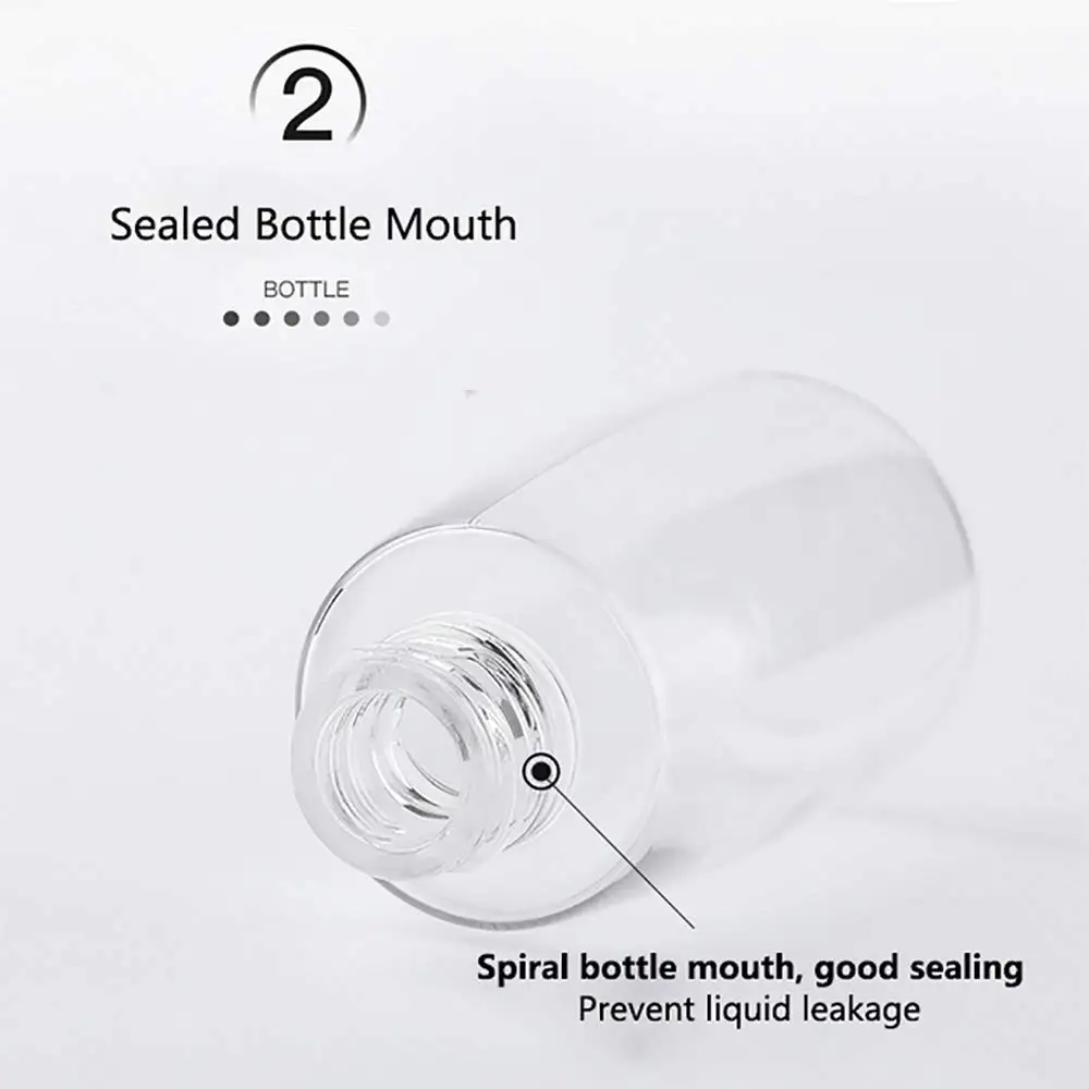 50pcs Plastic Spray Bottle Skin Care Refillable Empty Bottles for Travel and Home Empty Cosmetic Containers 30ml 60ml 100ml
50pcs Plastic Spray Bottle Skin Care Refillable Empty Bottles for Travel and Home Empty Cosmetic Containers 30ml 60ml 100ml