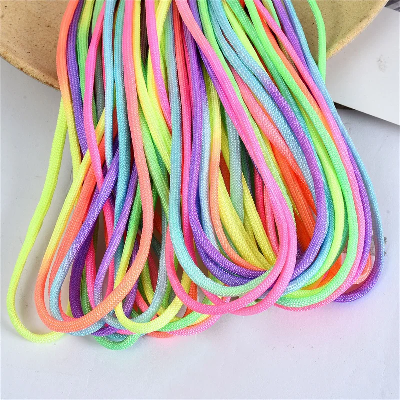 5mm Rainbow Colors Cord Rope 7 Strand Parachute Lanyard Rope Climbing Camping Survival Equipment Paracord Bracelet Bungee Cord
5mm Rainbow Colors Cord Rope 7 Strand Parachute Lanyard Rope Climbing Camping Survival Equipment Paracord Bracelet Bungee Cord