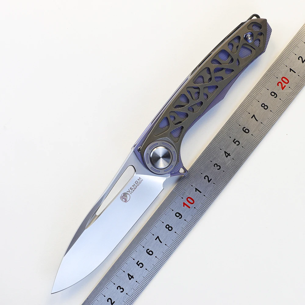 Кевин Джон Веном гарпун M390 стальной складной нож карманные кухонные ножи для кемпинга охоты выживания EDC инструмент
Кевин Джон Веном гарпун M390 стальной складной нож карманные кухонные ножи для кемпинга охоты выживания EDC инструмент