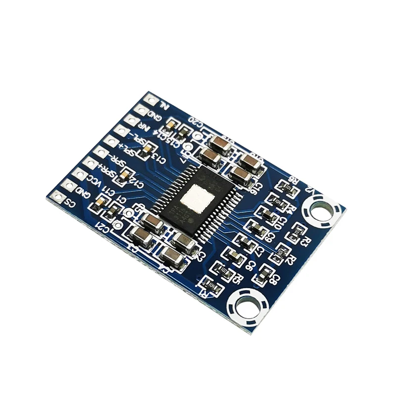 TPA3116D2 digital power amplifier board dual channel 2*50W mini class D audio amplifier board DC12-24V
TPA3116D2 digital power amplifier board dual channel 2*50W mini class D audio amplifier board DC12-24V
