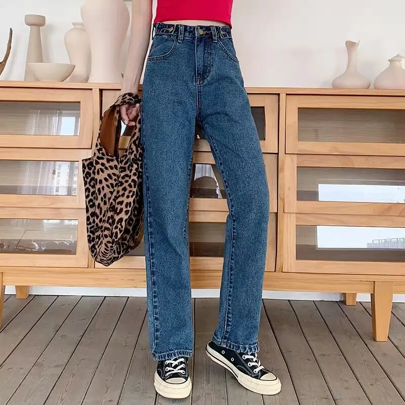 Fa9011 2019 new autumn winter women fashion casual Denim Pants high waist jeans korean fashion
Fa9011 2019 new autumn winter women fashion casual Denim Pants high waist jeans korean fashion