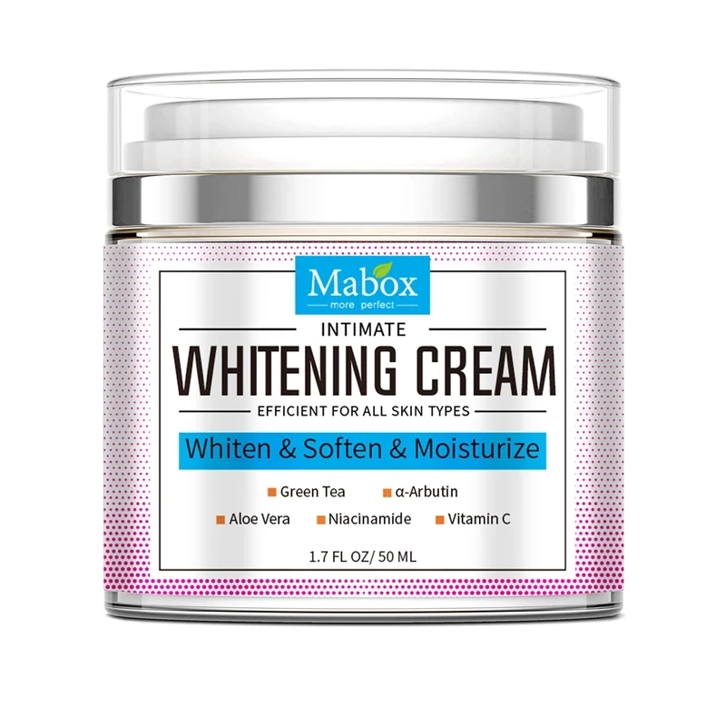 Mabox Whitening Cream Whiten Vitamin C Green Tea Aloe Vera Cream Soften Moisturize 50ML
Mabox Whitening Cream Whiten Vitamin C Green Tea Aloe Vera Cream Soften Moisturize 50ML