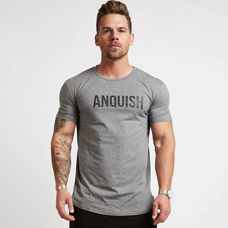 T-shirt da uomo estiva nuova marca casual streetwear abbigliamento uomo jogger fitness cotone abbigliamento sportivo moda manica
T-shirt da uomo estiva nuova marca casual streetwear abbigliamento uomo jogger fitness cotone abbigliamento sportivo moda manica