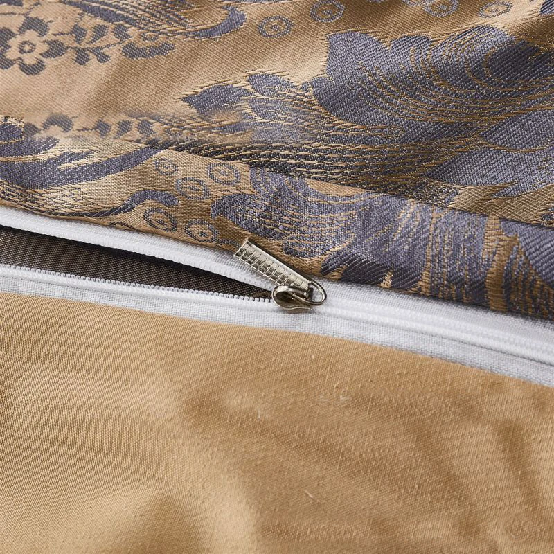 Luxury Home High Quality Jacquard Bedding Set Single King Queen Size Duvet Cover Queen Comforter Bed Quilt Covers 2/3 Pcs Sets
Luxury Home High Quality Jacquard Bedding Set Single King Queen Size Duvet Cover Queen Comforter Bed Quilt Covers 2/3 Pcs Sets