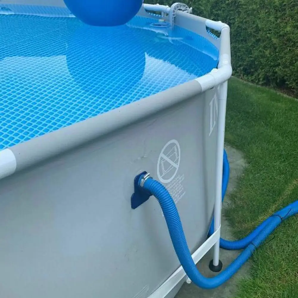 1PC Swimming Pool Pipe Holder Mount Supports Pipes 30-37mm Fits Above Ground Hose Outlet With Cable Tie Garden Pools Accessories
1PC Swimming Pool Pipe Holder Mount Supports Pipes 30-37mm Fits Above Ground Hose Outlet With Cable Tie Garden Pools Accessories