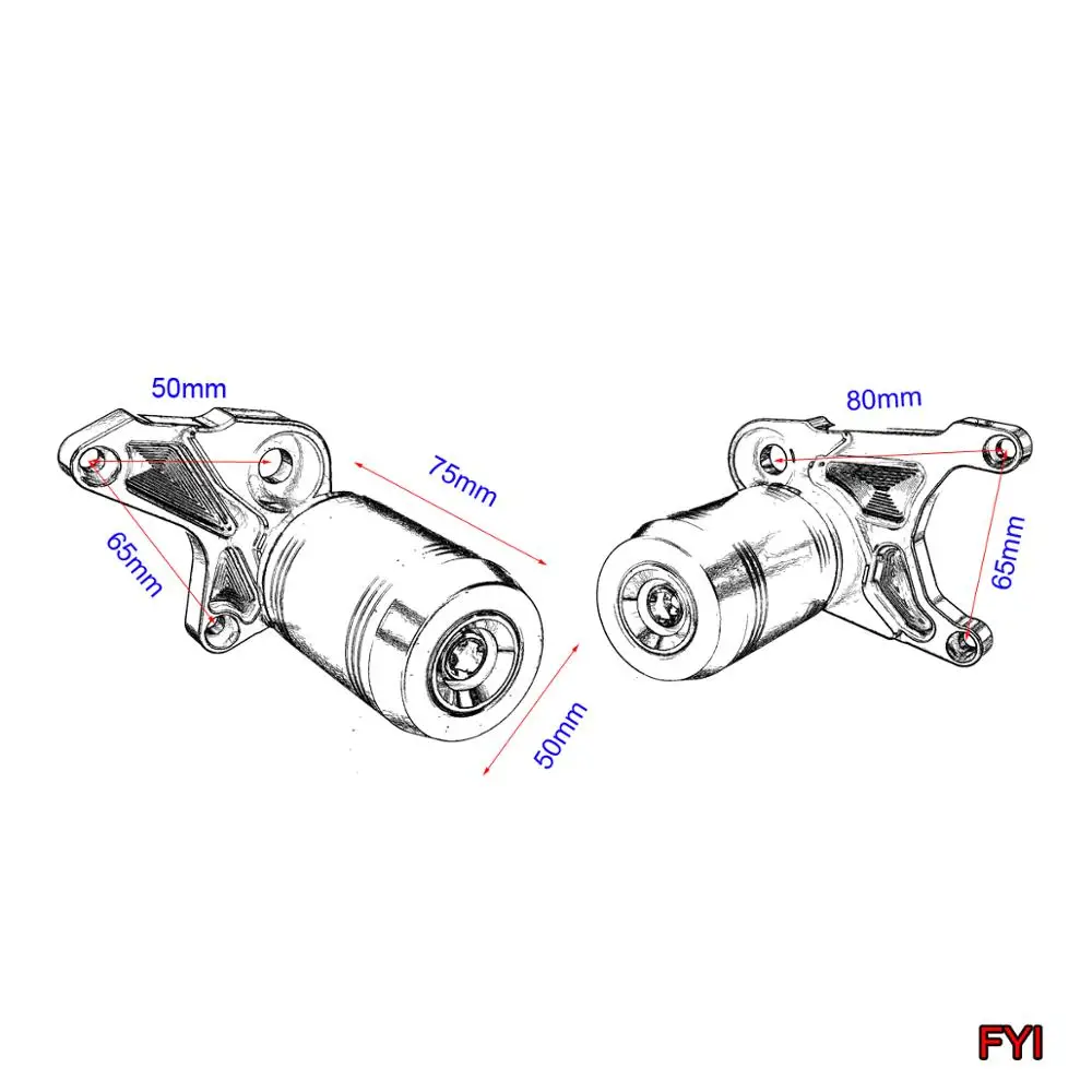 Motorcycle CNC Fairing Protection Frame Slider Fairing Guard Crash Pad Protector For HONDA CB650R CBR650R CB CBR 650R 2019 2020
Motorcycle CNC Fairing Protection Frame Slider Fairing Guard Crash Pad Protector For HONDA CB650R CBR650R CB CBR 650R 2019 2020