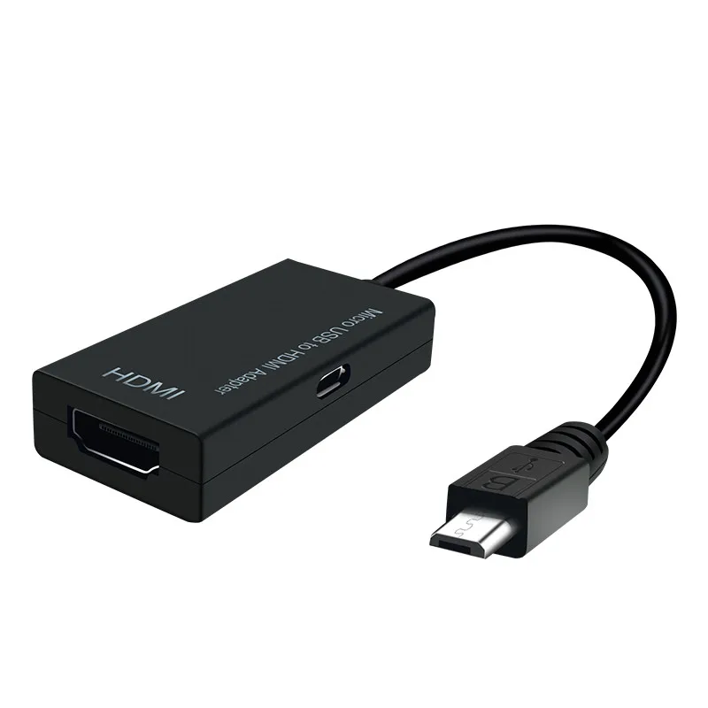 Адаптер 2 в 1 с Micro USB на HDMI для ТВ монитора 1080P HD аудио видео кабель конвертер Samsung