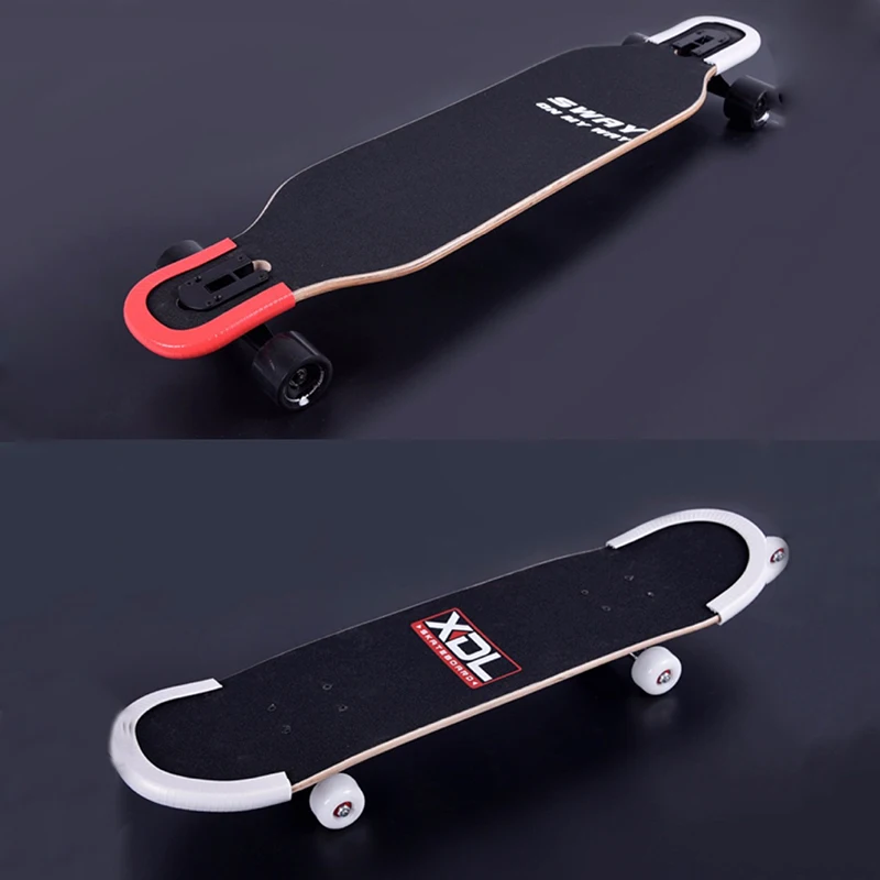 2 Pcs U Shape Skateboard Protection Rails For Longboard And Double Rocker Function 35cm(13.8") Long|shape skateboard|skateboard