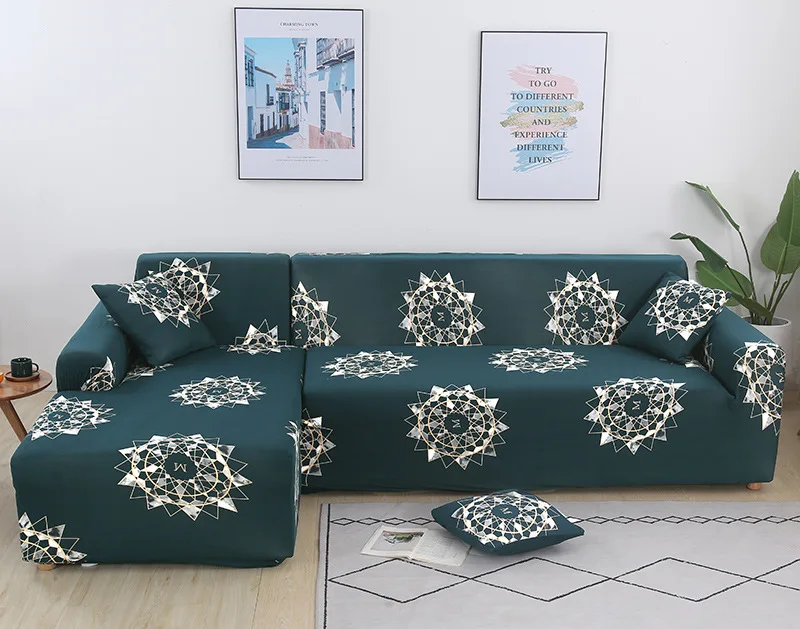 Fresh Floral printed L shape sofa cover for living room sofa protector anti-dust elastic stretch covers for corner sofa cover
Fresh Floral printed L shape sofa cover for living room sofa protector anti-dust elastic stretch covers for corner sofa cover