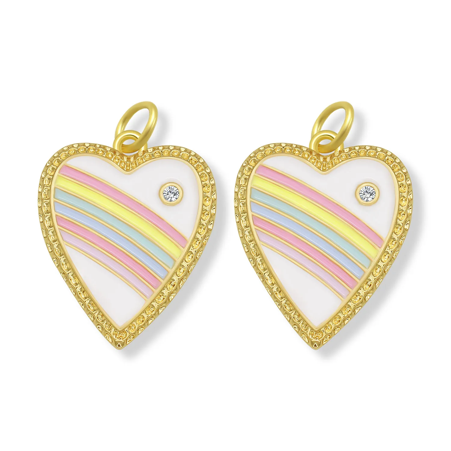 AAA Cubic Zirconia Crystal Gold-plated Raibow Color Love Peach Heart Pendant For Necklace DIY Makings Zircon Jewelry Findings
AAA Cubic Zirconia Crystal Gold-plated Raibow Color Love Peach Heart Pendant For Necklace DIY Makings Zircon Jewelry Findings