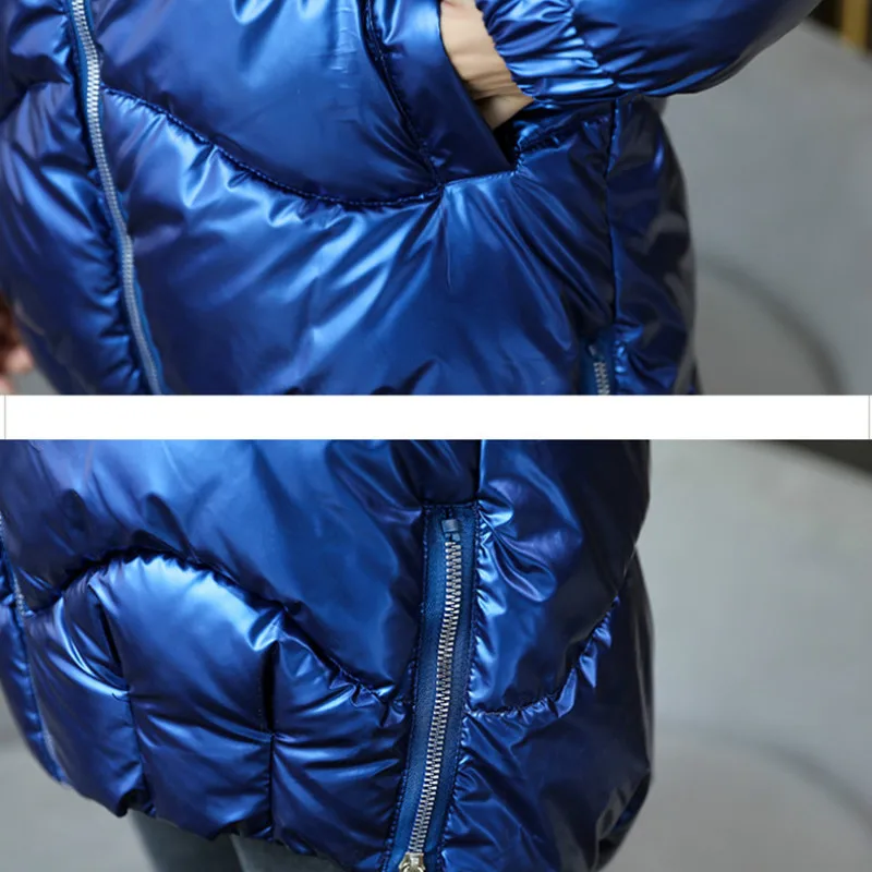 Mid-length cotton-padded jacket women's winter new style Korean loose down cotton-padded jacket fashion hooded bright bread coat
Mid-length cotton-padded jacket women's winter new style Korean loose down cotton-padded jacket fashion hooded bright bread coat