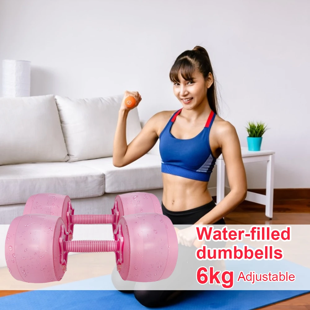6kg Water Filled Dumbbells for Lady Portable Lightweight Dumbbell Adjustable Weights for Home Office Travel
6kg Water Filled Dumbbells for Lady Portable Lightweight Dumbbell Adjustable Weights for Home Office Travel