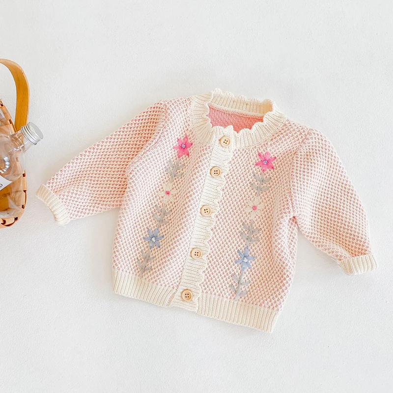 Baby Girls Coat Baby Children Clothing 2020 Spring Autumn Girls Embroider Long Sleeve Kids Cardigan Coat 0-2Yrs
Baby Girls Coat Baby Children Clothing 2020 Spring Autumn Girls Embroider Long Sleeve Kids Cardigan Coat 0-2Yrs