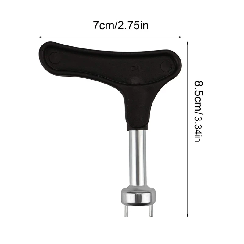 A5KC Golf Spike Wrench Golf Shoe Spikes Removal Wrench Removal Tool Stud Removal Tool Spikes Black
A5KC Golf Spike Wrench Golf Shoe Spikes Removal Wrench Removal Tool Stud Removal Tool Spikes Black