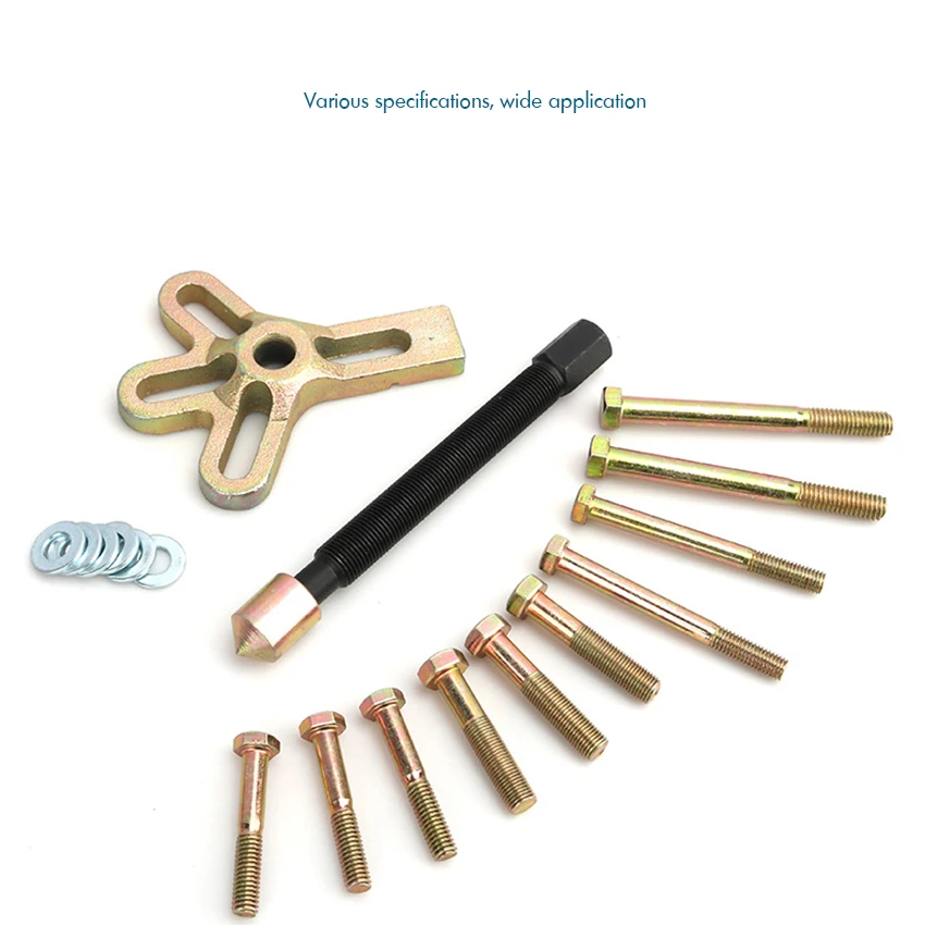 13PCS/Set Automotive Steering Wheel Puller Kit - Gear Crankshaft Pulley Repair Tool Disassembly Tools | Инструменты