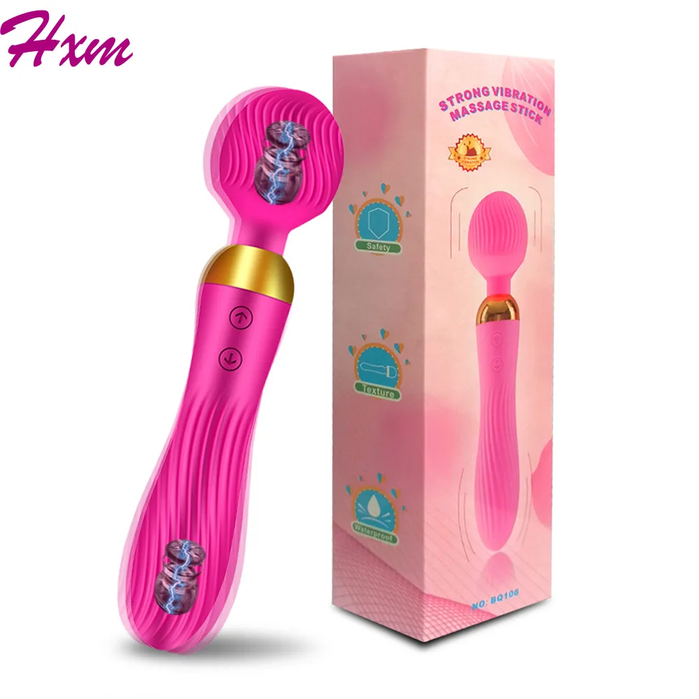 

Powerful AV Dildo Clit Clitoris Vibrator Female Sex Toy for Adults Women Magic Wand Massager Vibrating Stimulator Intimate Goods