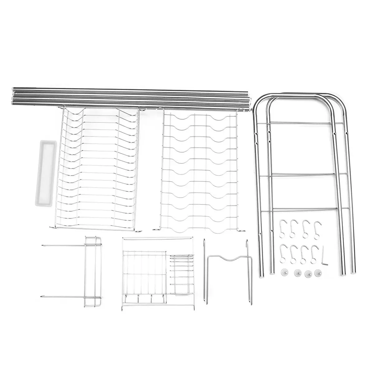 304 Stainless Steel Air Washing Bowl Put Dish Rack Sink Drain Rack Dish Basin Kitchen Sink Rack Above
304 Stainless Steel Air Washing Bowl Put Dish Rack Sink Drain Rack Dish Basin Kitchen Sink Rack Above