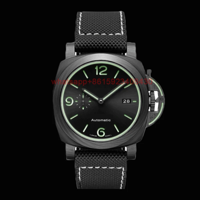 New Luxury Brand Men's Automatic Mechanical Watch Black Super Luminous Dial AAA wristwatch
New Luxury Brand Men's Automatic Mechanical Watch Black Super Luminous Dial AAA wristwatch