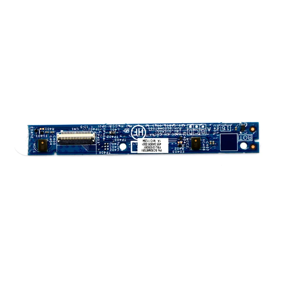 Новый оригинальный для Lenovo ThinkPad T570 P51S микрофон плата DMIC Датчик Холла 448.0AB05.0001 FRU 01ER051
Новый оригинальный для Lenovo ThinkPad T570 P51S микрофон плата DMIC Датчик Холла 448.0AB05.0001 FRU 01ER051