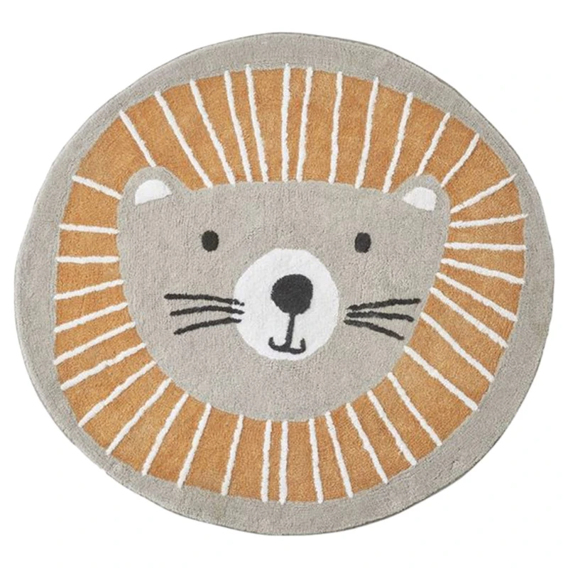 Baby Play Mat Crawling Carpet Kids Room Floor Rug Round Cartoon Lion Printed Pad
Baby Play Mat Crawling Carpet Kids Room Floor Rug Round Cartoon Lion Printed Pad