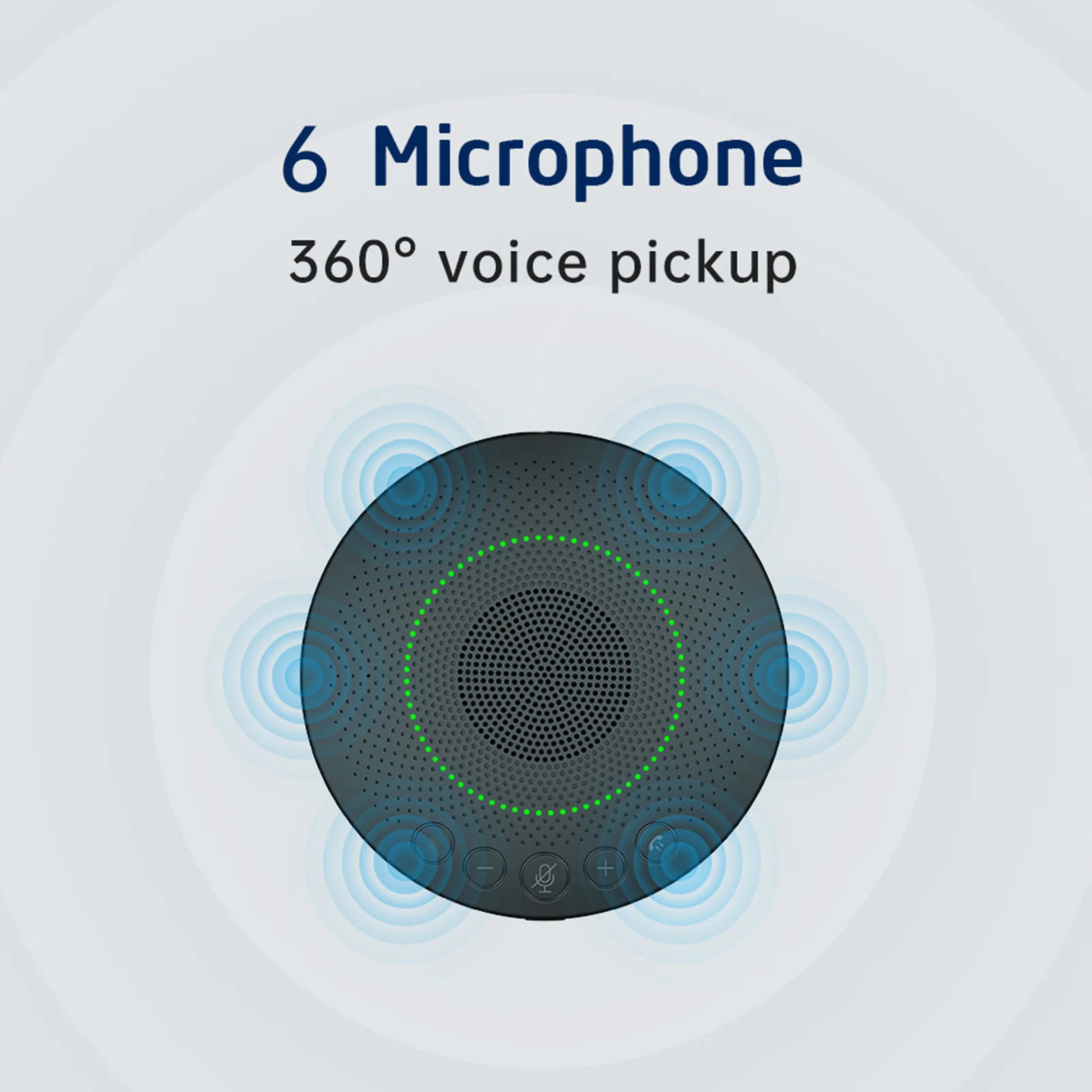 USB Wired Bluetooth Omnidirectional Microphone Voice Pickup Mic Speaker for Meeting Business Conference Computer Laptop
USB Wired Bluetooth Omnidirectional Microphone Voice Pickup Mic Speaker for Meeting Business Conference Computer Laptop