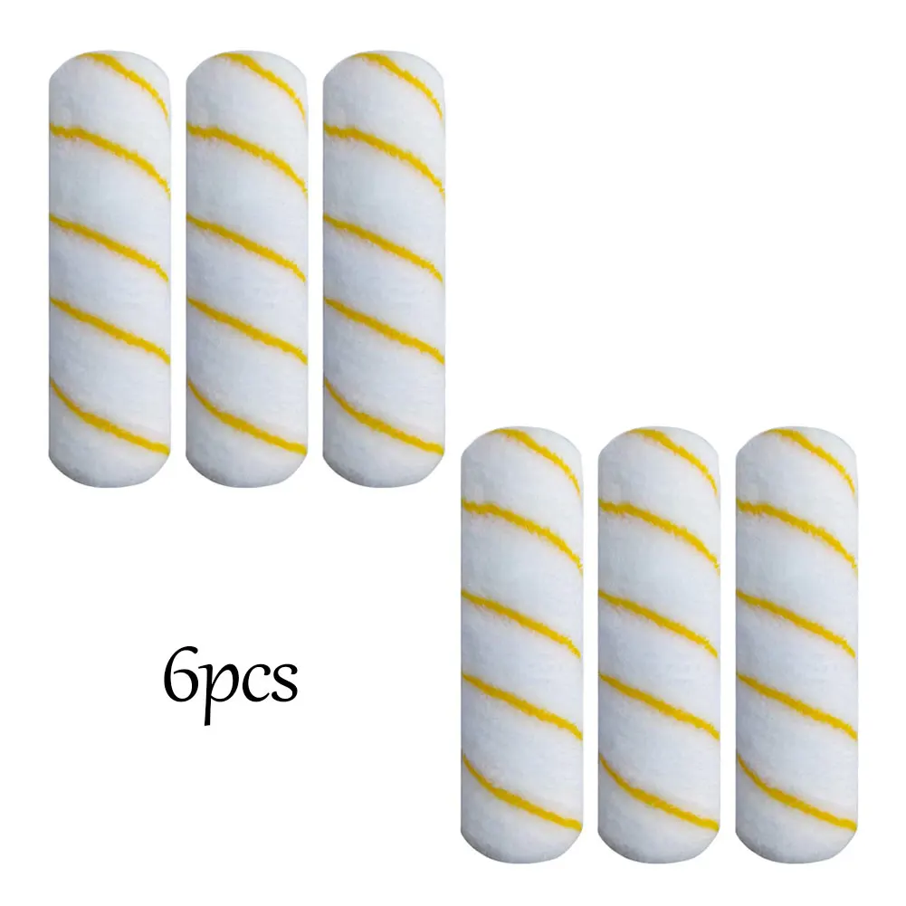20PCS Paint Roller Cover Mini Rollers Cover Polyester Roller Sleeve Decorators Brush Smooth Tools No Handle Tool Set White
20PCS Paint Roller Cover Mini Rollers Cover Polyester Roller Sleeve Decorators Brush Smooth Tools No Handle Tool Set White