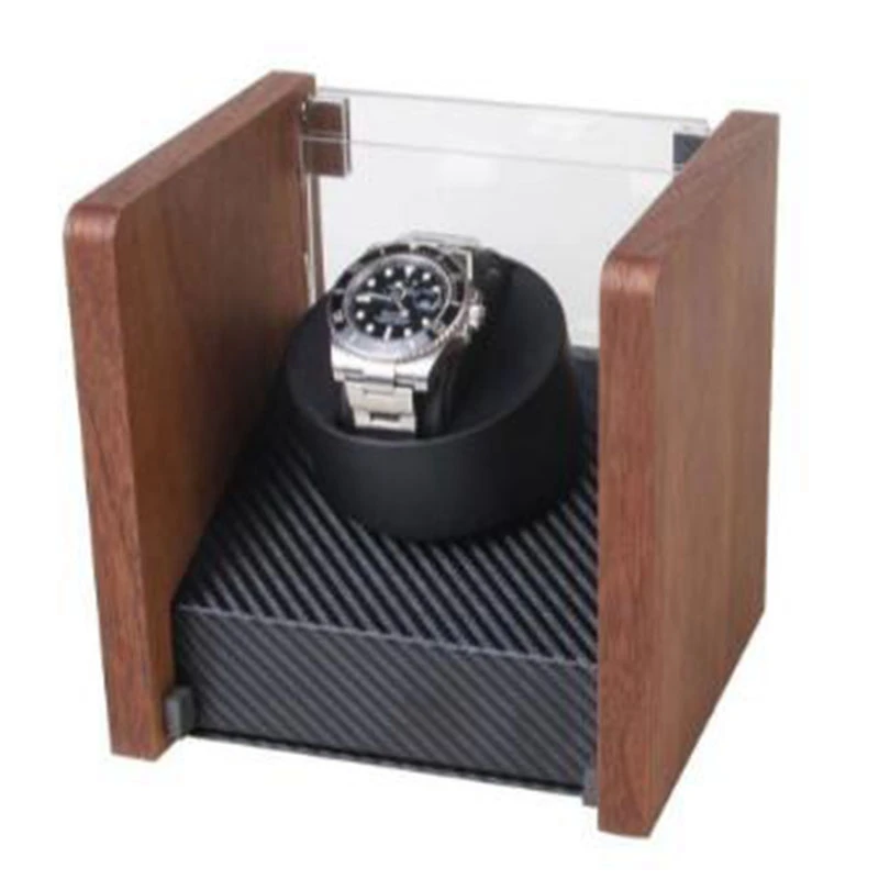 220V Mechanical Watch Shaker Watch Walnut Wood Shaker 1 Digit Electric Transparent Turntable Automatic Watch Box US Plug
220V Mechanical Watch Shaker Watch Walnut Wood Shaker 1 Digit Electric Transparent Turntable Automatic Watch Box US Plug