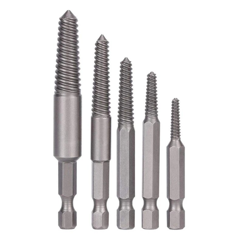 2021 New Screw Extractor Set with High Hardness Easy Out Stripped Screw Extractor Kit
2021 New Screw Extractor Set with High Hardness Easy Out Stripped Screw Extractor Kit