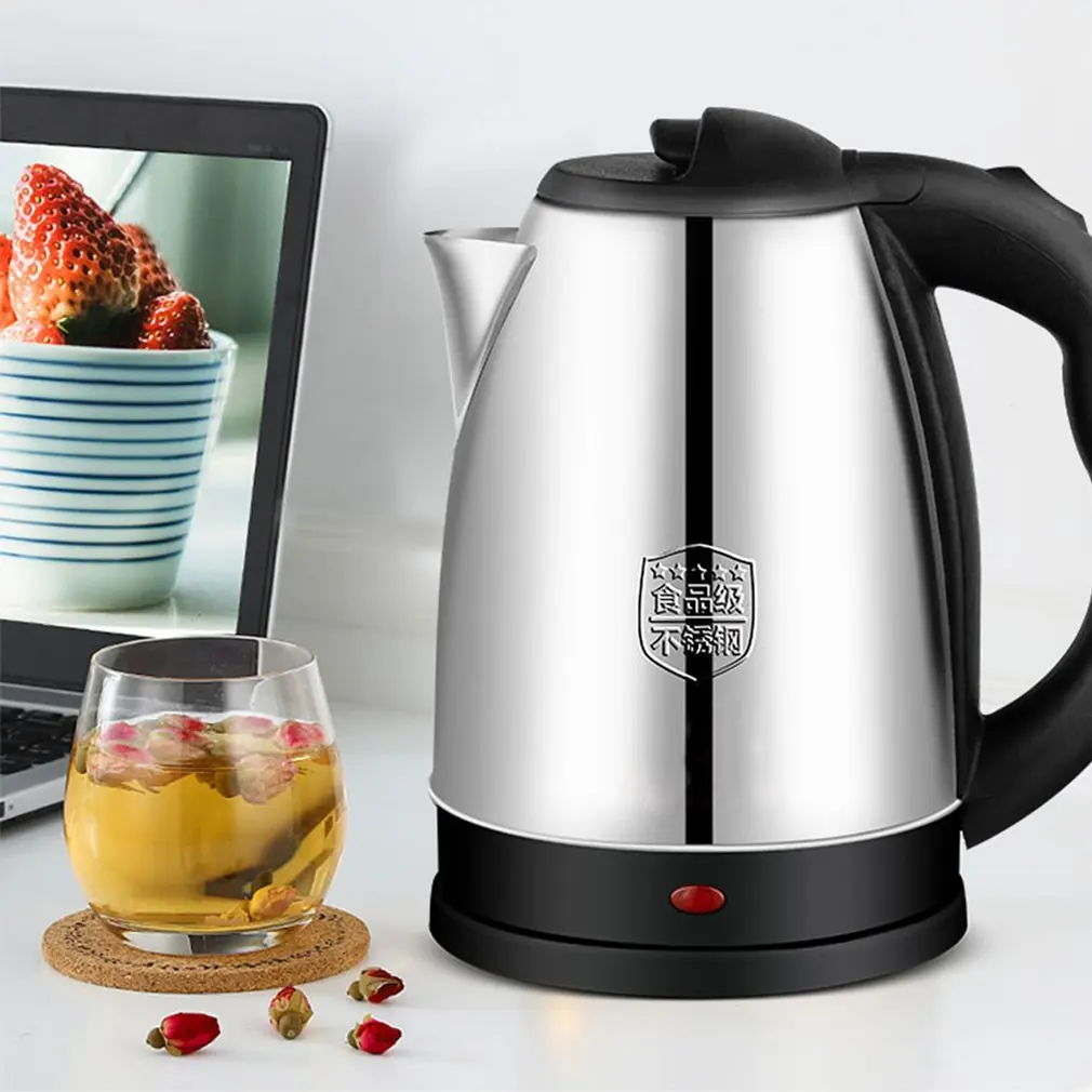 2L Stainless Steel Electric kettle Energy-efficient Anti-dry Waterkoker Protection Heating underpan Automatic Cut Off Jug Kettle
2L Stainless Steel Electric kettle Energy-efficient Anti-dry Waterkoker Protection Heating underpan Automatic Cut Off Jug Kettle
