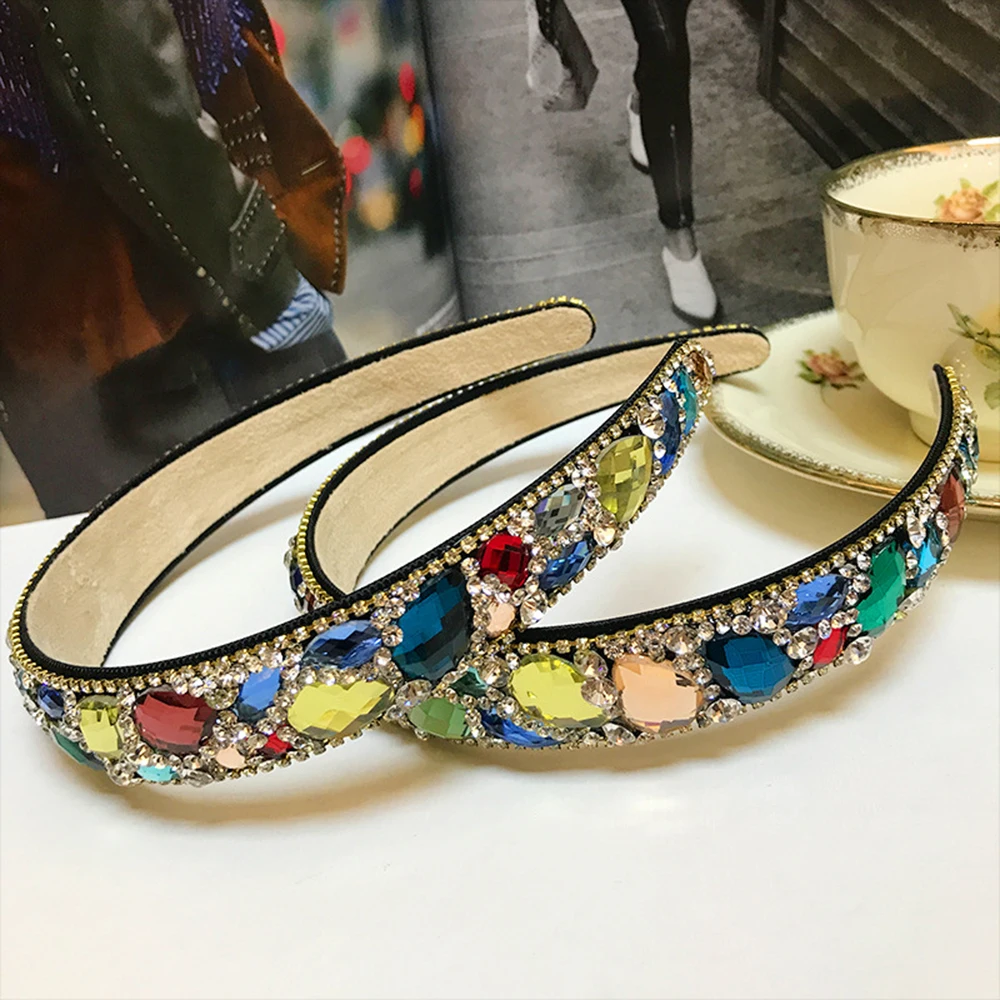 Luxury Irregular Sparkle Crystal Rhinestone Wide-edge Headband Hair Hoop Band Fashion Hair-band Headwear Accessories For Women
Luxury Irregular Sparkle Crystal Rhinestone Wide-edge Headband Hair Hoop Band Fashion Hair-band Headwear Accessories For Women