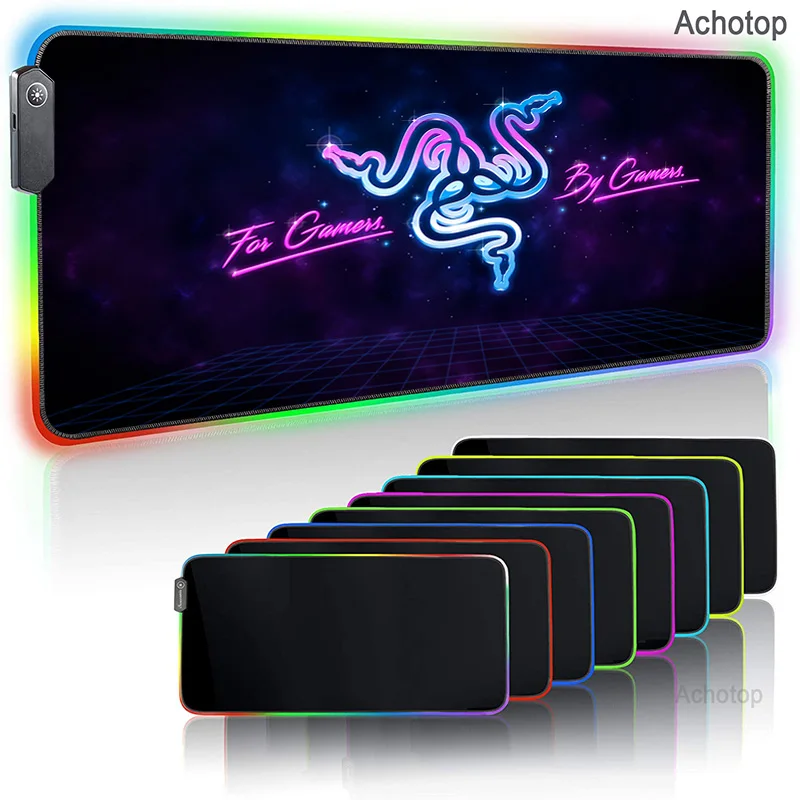LED Light Razer Gaming Mouse Pad RGB Super Large Keyboard Cover Non-Slip Rubber Base Computer Carpet Desk Mat PC Game MousePad
LED Light Razer Gaming Mouse Pad RGB Super Large Keyboard Cover Non-Slip Rubber Base Computer Carpet Desk Mat PC Game MousePad