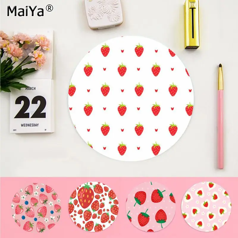 Maiya Your Own Mats Cute Strawberry Beautiful Anime round Mouse Mat gaming Mousepad Rug For PC Laptop Notebook
Maiya Your Own Mats Cute Strawberry Beautiful Anime round Mouse Mat gaming Mousepad Rug For PC Laptop Notebook