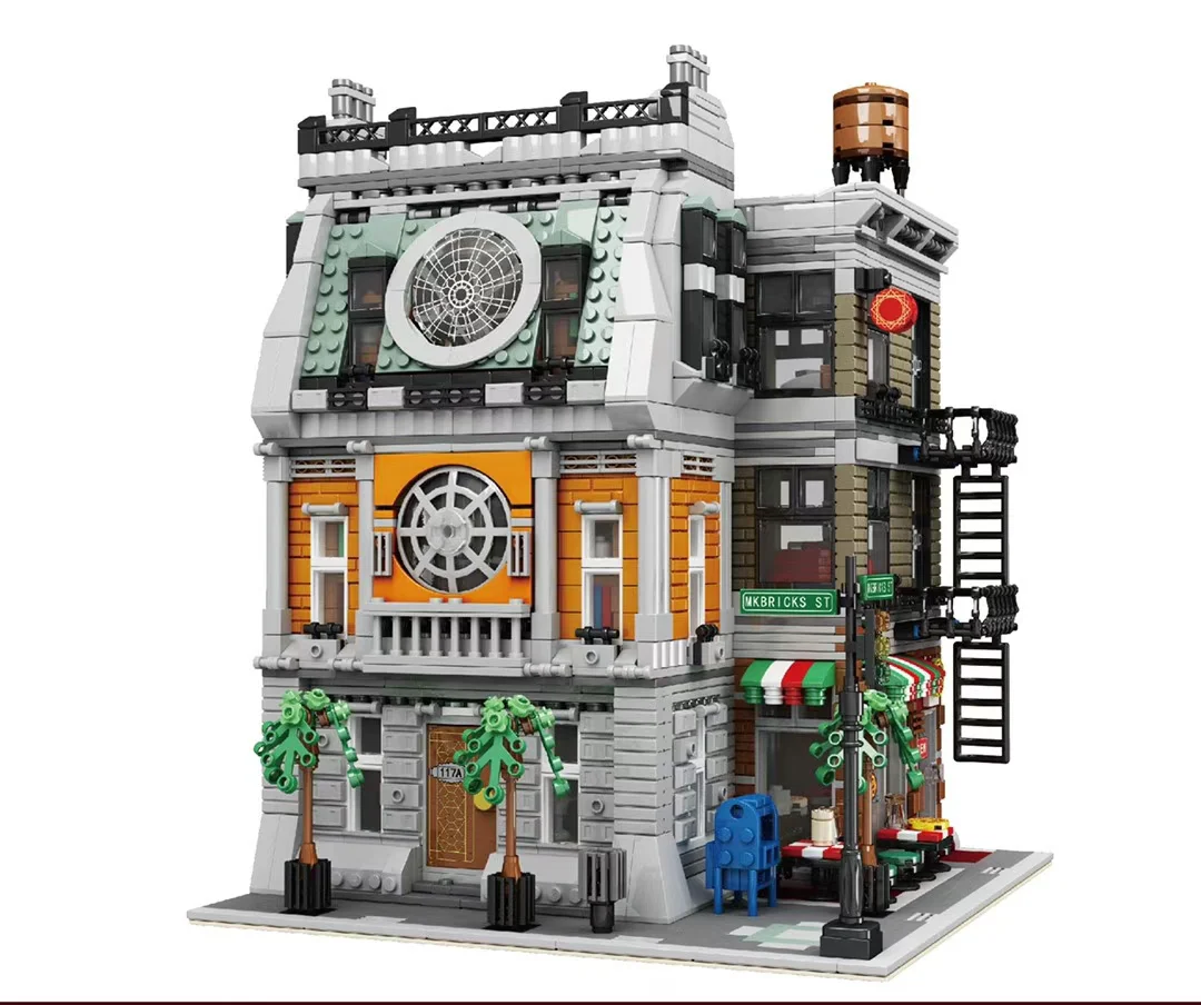 Hot Selling Street View Magician Holy Place Lighting Version Assembled Plug-In Model Small Particle Boy Building Block Toy
Hot Selling Street View Magician Holy Place Lighting Version Assembled Plug-In Model Small Particle Boy Building Block Toy