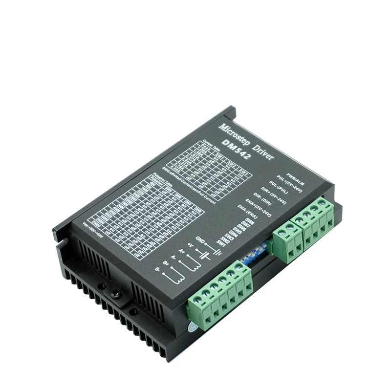 Улучшенный цифровой Драйвер шагового двигателя DSP 57 86 DM542 128, замена деления M542/2M542
Улучшенный цифровой Драйвер шагового двигателя DSP 57 86 DM542 128, замена деления M542/2M542