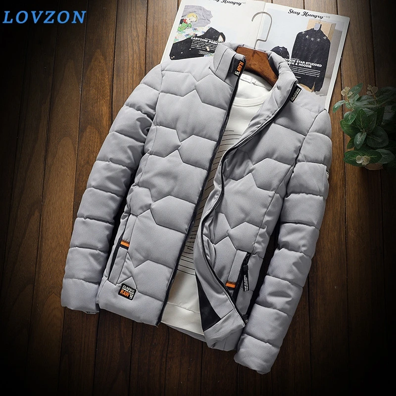 LOVZON Winter Jacket Fashion Trend Casual Thickened Warm Cotton-padded Clothes Slim Baseball Coats Down Jacket
LOVZON Winter Jacket Fashion Trend Casual Thickened Warm Cotton-padded Clothes Slim Baseball Coats Down Jacket