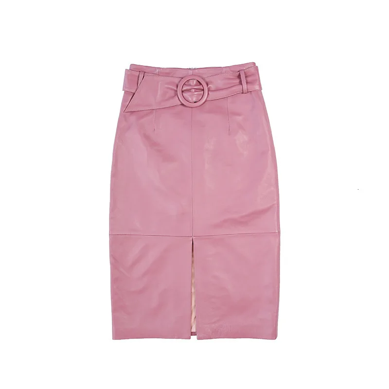 Genuine Leather Skirt Women High Waist Office Ladies Elegant Designs Work Formal Female Slim Bodycon Pencil Skirts Belts
Genuine Leather Skirt Women High Waist Office Ladies Elegant Designs Work Formal Female Slim Bodycon Pencil Skirts Belts