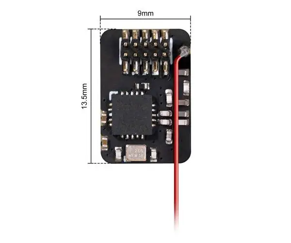 Приемник BETAFPV SPI Frsky с поддержкой CC2500 для полетного контроллера F4 1S AIO для гоночного квадрокоптера FPV RC BetaFPV BWhoop.