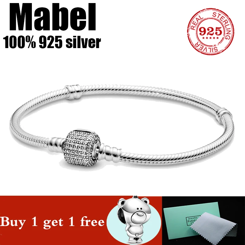 Luxury Original 100% 925 Sterling Silver pan bracelet Snake Chain Bracelet Bangle for Women Authentic Charm high quality Jewelry
Luxury Original 100% 925 Sterling Silver pan bracelet Snake Chain Bracelet Bangle for Women Authentic Charm high quality Jewelry