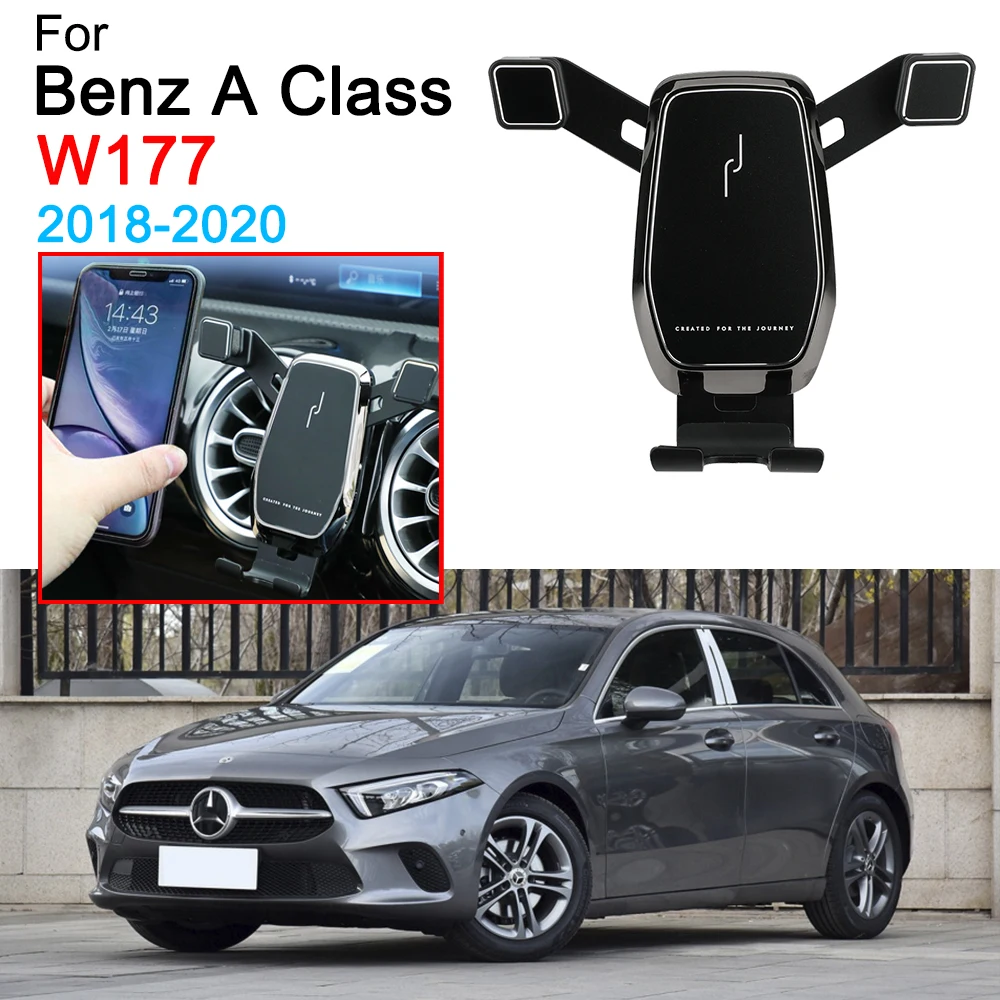 Car Mobile Phone Holder Air Vent Mount Clip Clamp Mobile Phone Support for Benz A Class W177 Accessories 2018 2019 2020
Car Mobile Phone Holder Air Vent Mount Clip Clamp Mobile Phone Support for Benz A Class W177 Accessories 2018 2019 2020