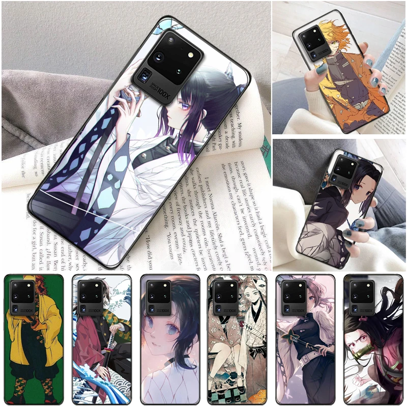 Demon Slayer Agatsuma Zenitsu Kamado Tanjirou Kimetsu No Yaiba Kamado Nezuko Phone Case For Samsung Galaxy S20 Plus FE Funda
Demon Slayer Agatsuma Zenitsu Kamado Tanjirou Kimetsu No Yaiba Kamado Nezuko Phone Case For Samsung Galaxy S20 Plus FE Funda