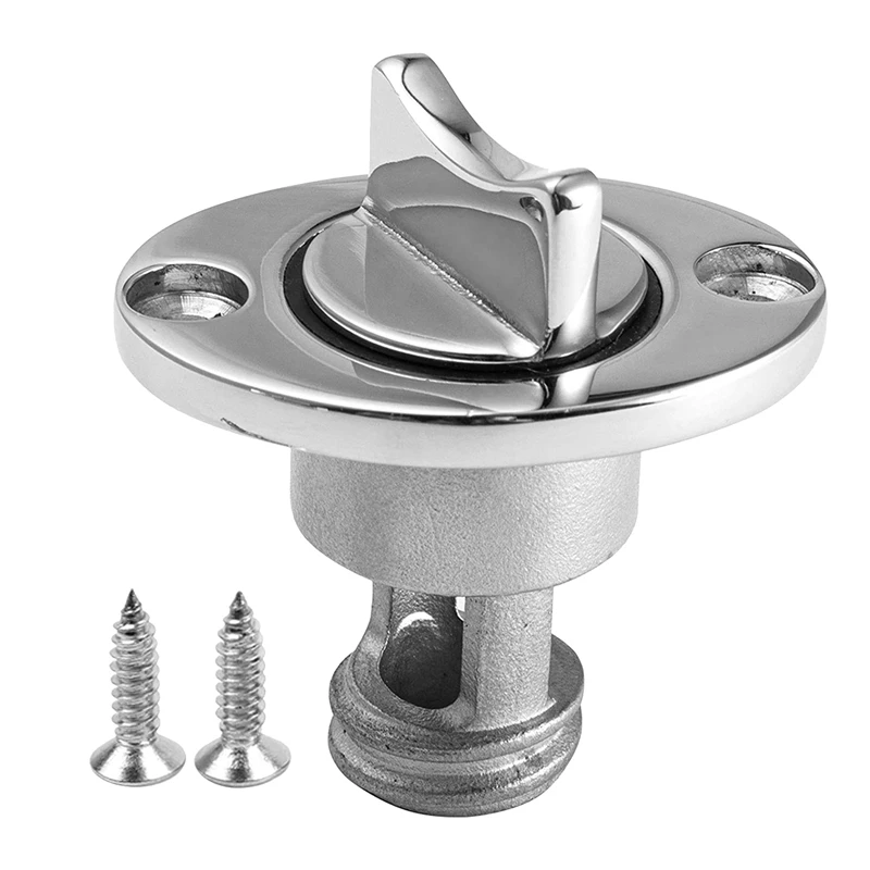 Oval Garboard Drain Plug Marine 316 Stainless Steel Drain Plug Fits 1 Inch Hole Boat Transoms Drain Plug with Screws
Oval Garboard Drain Plug Marine 316 Stainless Steel Drain Plug Fits 1 Inch Hole Boat Transoms Drain Plug with Screws