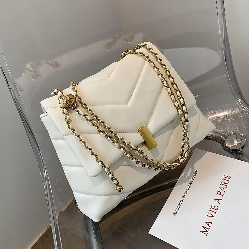 Fashion Quilited Big Capacity Women Shoulder Bag Designer Lock Chain Crossbody Bags For Women Luxury Pu Leather Women's Handbags
Fashion Quilited Big Capacity Women Shoulder Bag Designer Lock Chain Crossbody Bags For Women Luxury Pu Leather Women's Handbags