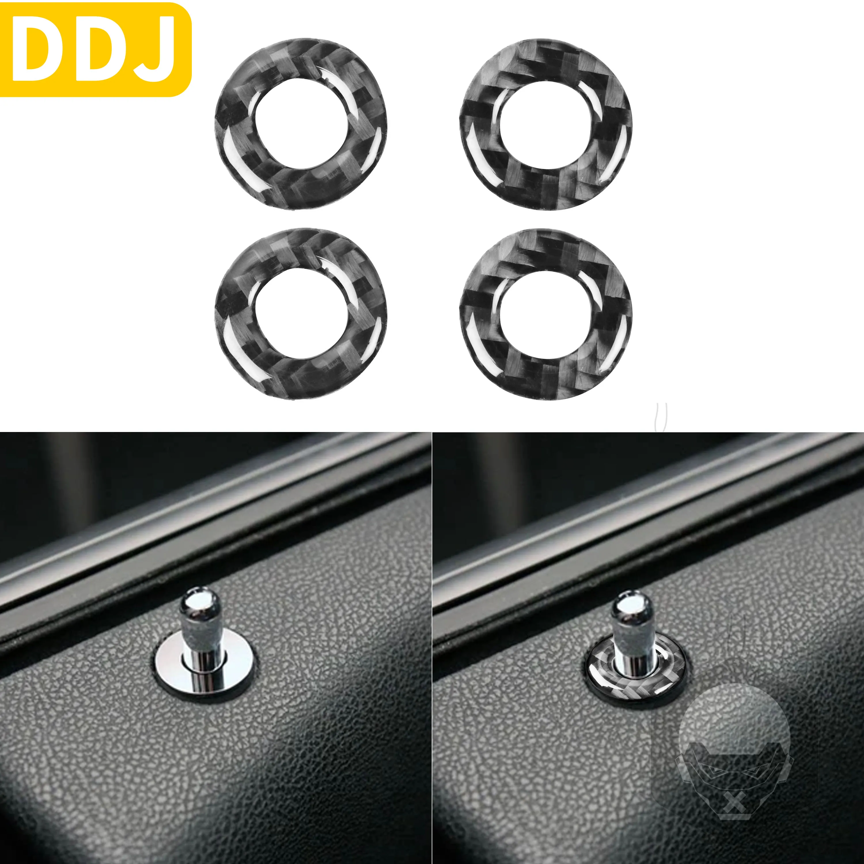 Накладка на замок двери Наклейка для Dodge Charger LD 2015 + кольцо из углеродного волокна передняя задняя крышка декоративные аксессуары для интерьера автомобиля
Накладка на замок двери Наклейка для Dodge Charger LD 2015 + кольцо из углеродного волокна передняя задняя крышка декоративные аксессуары для интерьера автомобиля