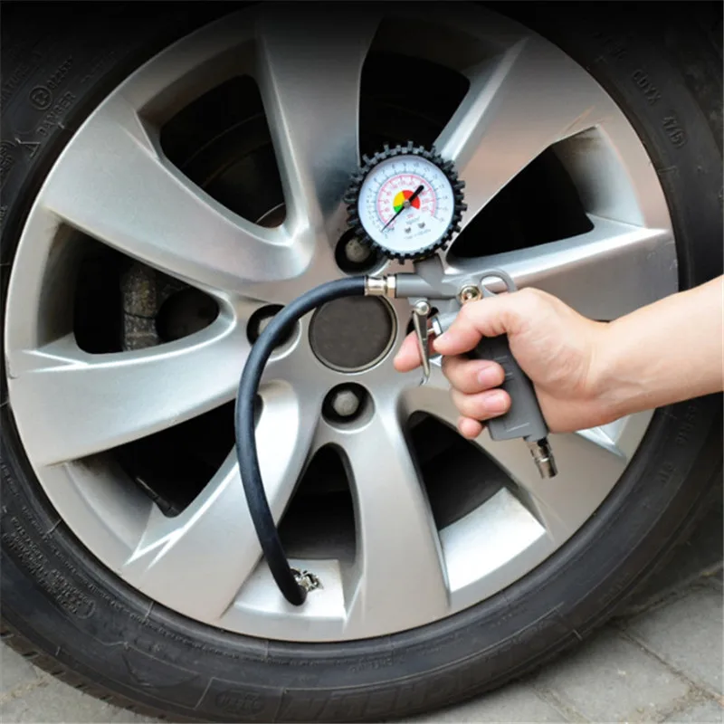 Motorcycle Bicycle Car Flexible Clip-on Air Tyre Tire Chuck Inflator Hose Tool Pressure Gauge Inflatable Tube Hose
Motorcycle Bicycle Car Flexible Clip-on Air Tyre Tire Chuck Inflator Hose Tool Pressure Gauge Inflatable Tube Hose
