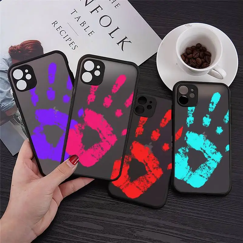 Thermal Heat Induction Phone Case Transparent Matte for iPhone 7 8 11 12 s mini pro X XS XR MAX Plus cover funda
Thermal Heat Induction Phone Case Transparent Matte for iPhone 7 8 11 12 s mini pro X XS XR MAX Plus cover funda