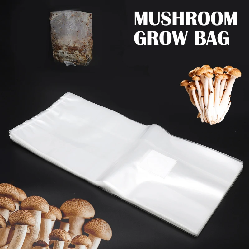 100 Pcs Polypropylene Spawn Grow Bags 18*35cm Suitable for Mushrooms Fungus Grains Nursery Grow Eco-friendly Ventilate Plant
100 Pcs Polypropylene Spawn Grow Bags 18*35cm Suitable for Mushrooms Fungus Grains Nursery Grow Eco-friendly Ventilate Plant