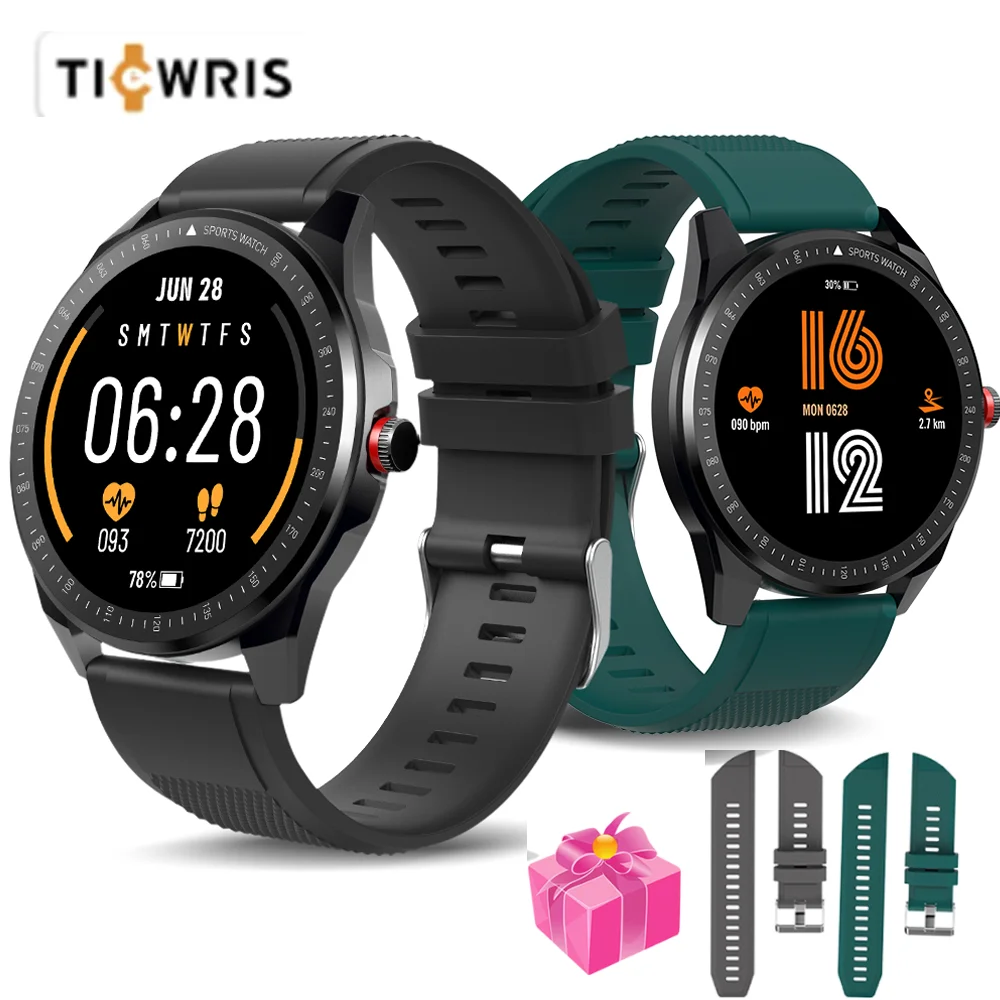 Новинка Ticwris RS Smartwatch для мужчин IP68 водонепроницаемый монитор сердечного ритма