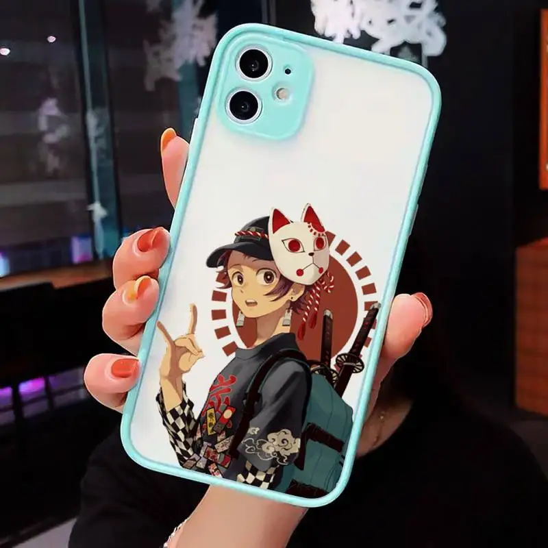 Kimetsu No Yaiba Demon Slayer Anime Phone Case matte transparent Clear Funda For blue iPhone 7 8 x xs xr 11 12 pro plus max mini
Kimetsu No Yaiba Demon Slayer Anime Phone Case matte transparent Clear Funda For blue iPhone 7 8 x xs xr 11 12 pro plus max mini