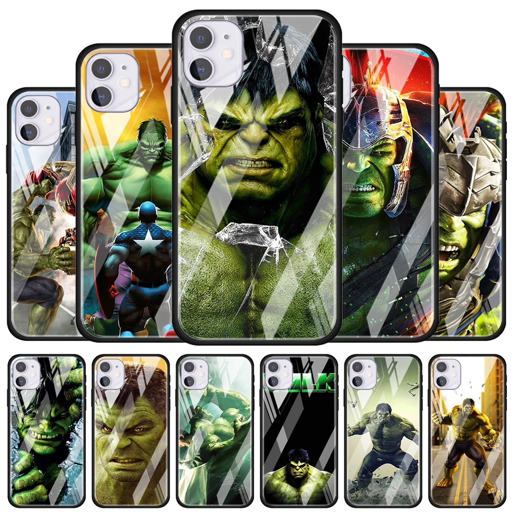 Hulk marvel hero for Apple iPhone 12 Pro Max Mini 11 Pro XS Max X XR 6S 6 7 8 Plus Luxury Tempered Glass Phone Case
Hulk marvel hero for Apple iPhone 12 Pro Max Mini 11 Pro XS Max X XR 6S 6 7 8 Plus Luxury Tempered Glass Phone Case