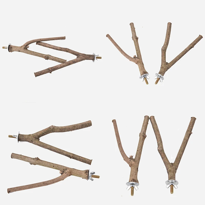 Pet Parrot Raw Wood Fork Stand Rack Toy Hamster Branch Perches for Bird Cage
Pet Parrot Raw Wood Fork Stand Rack Toy Hamster Branch Perches for Bird Cage